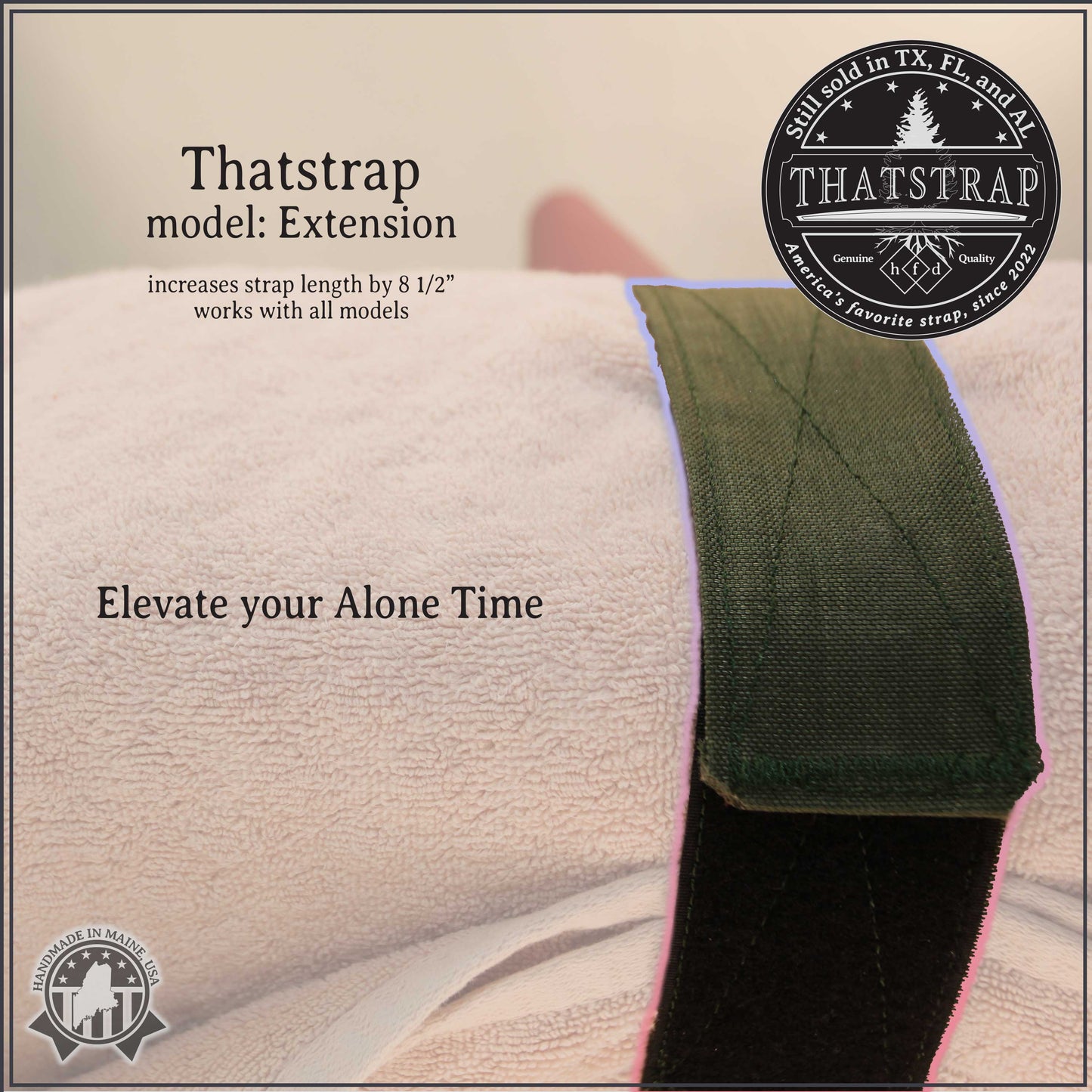 ThatStrap Hands-free Toy Holder – Secure Flared-base Dildo Mount for Riding Roommate and Dorm Essentials | Adjustable Adult Sex Toy Adapter for Thrusting, Grinding, and Solo Play