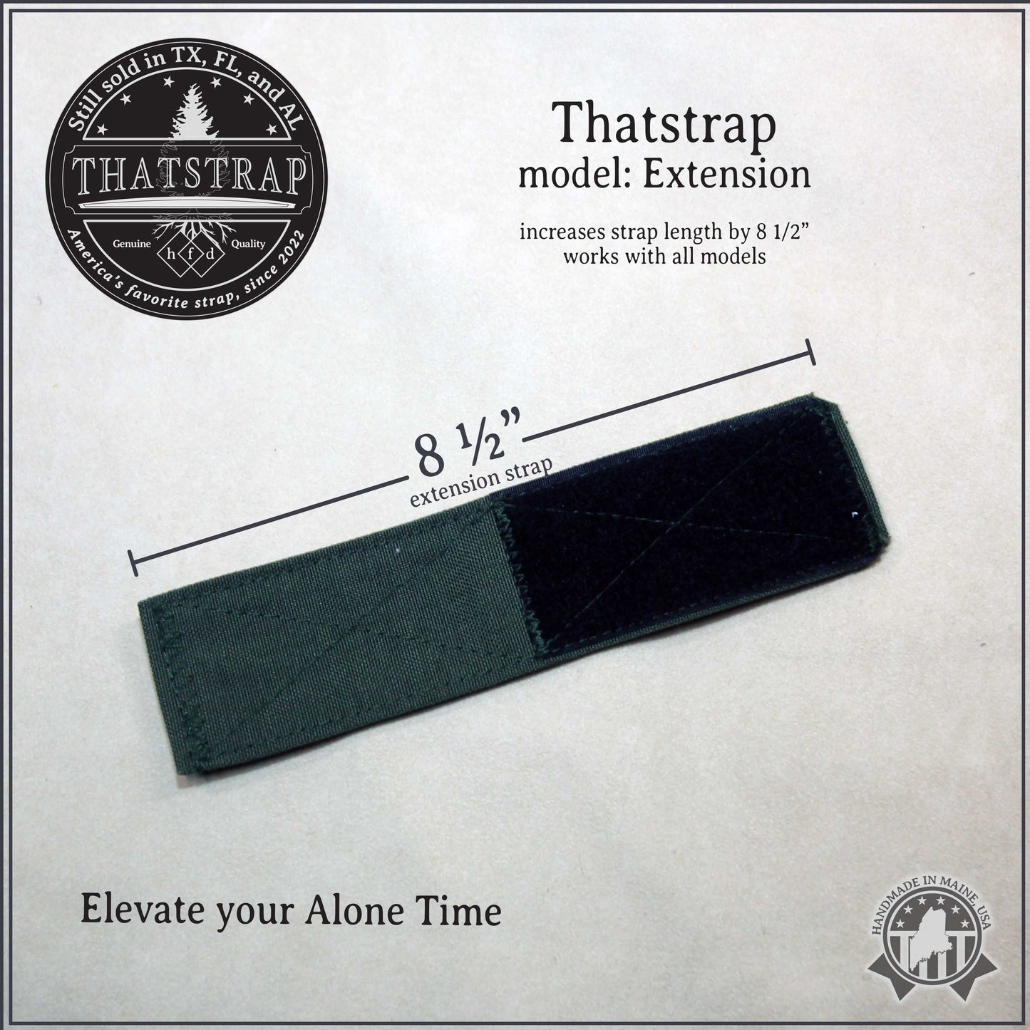 ThatStrap Hands-free Toy Holder – Secure Flared-base Dildo Mount for Riding Roommate and Dorm Essentials | Adjustable Adult Sex Toy Adapter for Thrusting, Grinding, and Solo Play